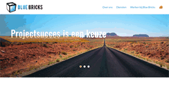 Desktop Screenshot of bluebricks.nl