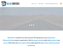 Tablet Screenshot of bluebricks.nl